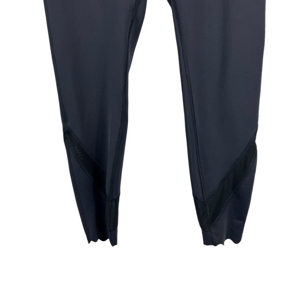 Peloton Women's Move Scalloped Hem High Rise Crop Leggings Black Size L HO121 - Picture 5 of 11